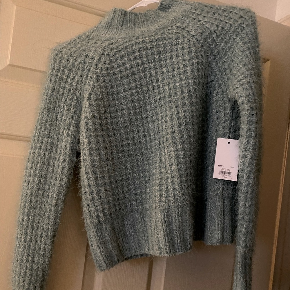 Light blue winter sweater
